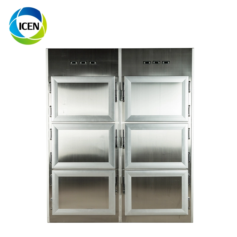 IN-U018 Medical Cryogenic Equipments Body Coolers Freezer Mortuary Refrigerator Corpse Cabinet