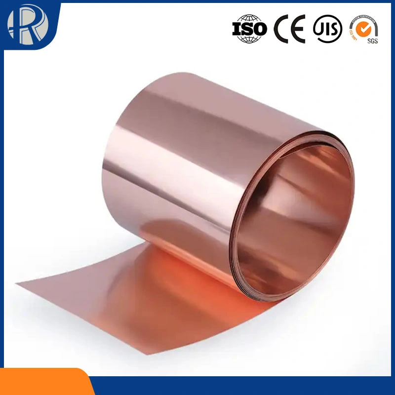 Stable Low Maintenance Roof Material Environmental Protection Safety Corrosion Resistance Copper Plate Coil Pure Copper