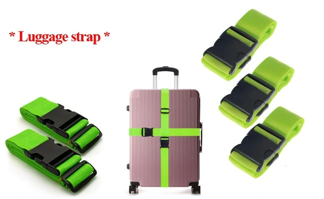 Luggage Strap, Very Long Cross Luggage Straps Suitcase Belts Travel Accessories