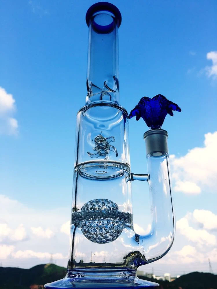 China Manufacturer New Heady DAB Rig Glass Water Pipe, Diamond Glass Wholesale/Supplier Recycler Glass Smoking Pipe