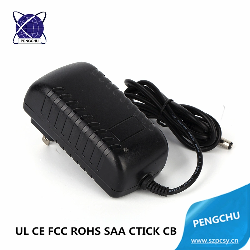 EU AU US UK Plug 5V 500mA 0.5A 2.5W AC Adapter Charger with UL CE FCC RoHS SAA C-tick CB