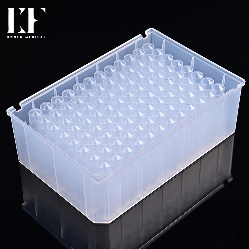 Medical Products Sterile Disposable 96 Deep Well Plate Good Chemical Compatibility