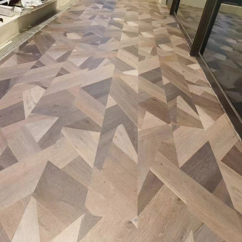 German Technology Laminate Flooring Non Slip Granite Tiles Chevron Floor