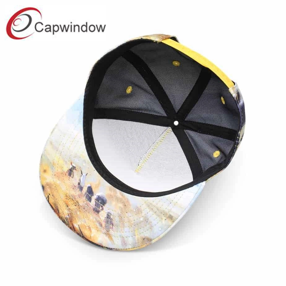 Manufacturer Custom Colorful Sublimation Printing Logo Snapback Cap