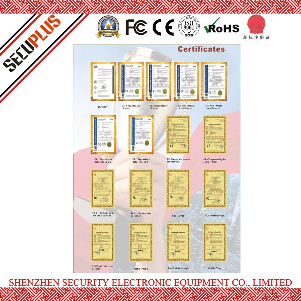 Airport Parcel Inspection Security X Ray Screening Machine Baggage Detector SPX-6550