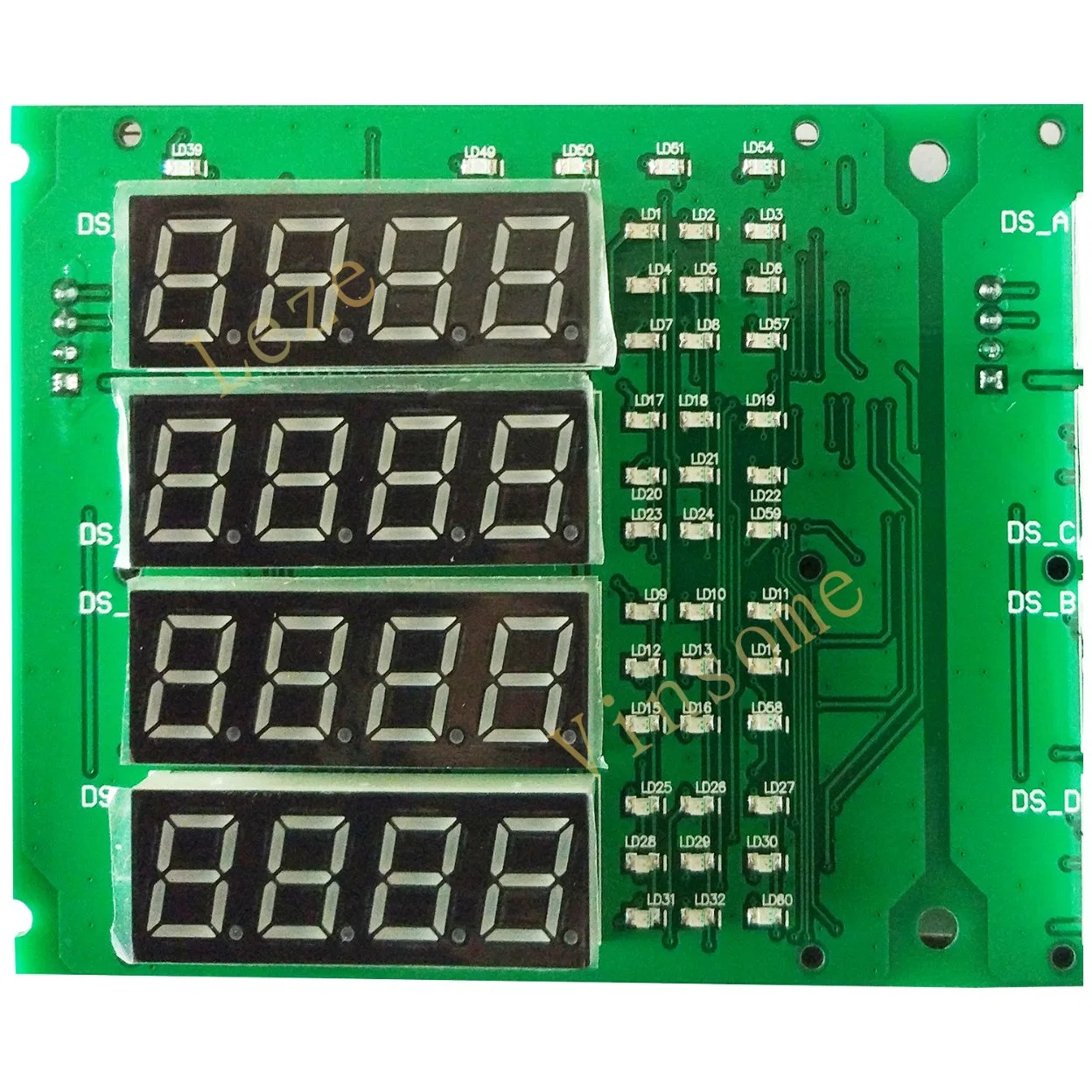 Cellphone Controls 4way Relay PCB Assembly One-Stop PCB Service Printed Circuit Board