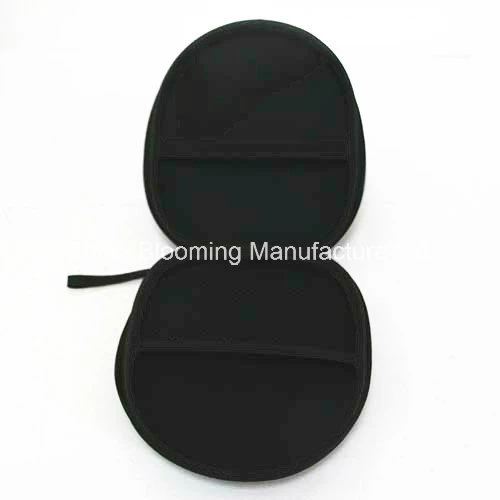 Distributor Custom Zipper EVA Hard Protective Headset Headphone Earphone Case
