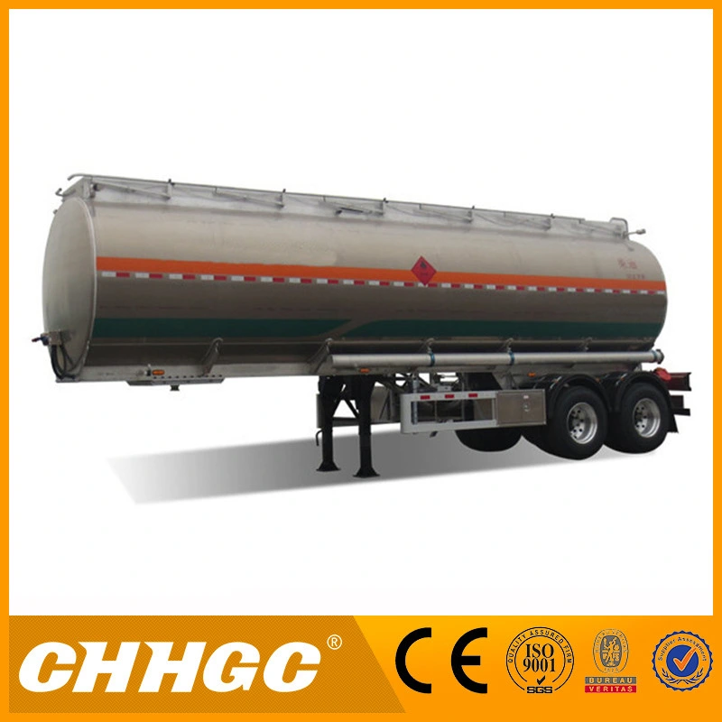 3 Axles Oil Fuel Tank Semi Trailer / LPG Tanker Trailer