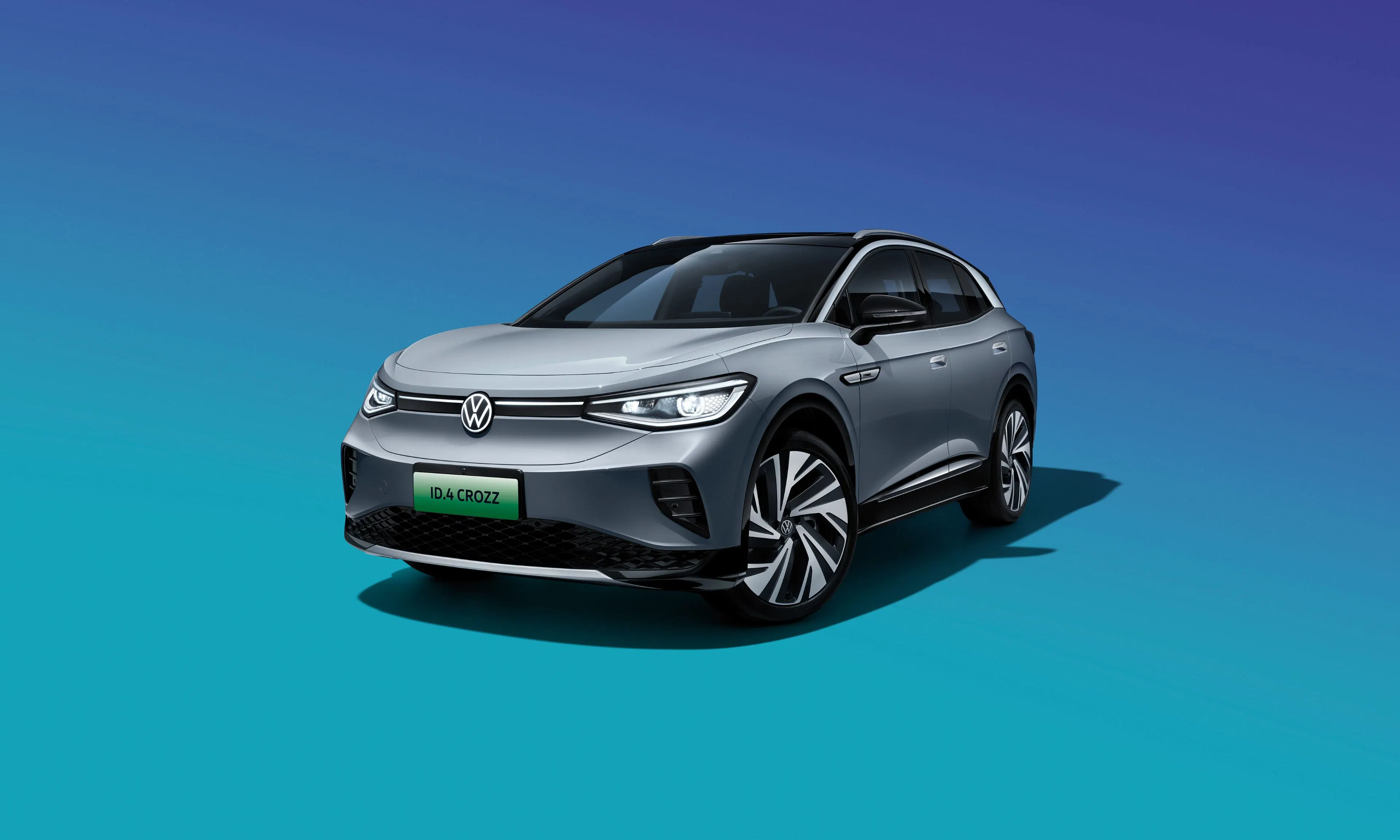 Volkswagen ID4 Crozz 2022 Version PRO à longue durée de vie de la batterie Nouveau Véhicule électrique SUV d'occasion avec 5 places Populaire en Chine.
