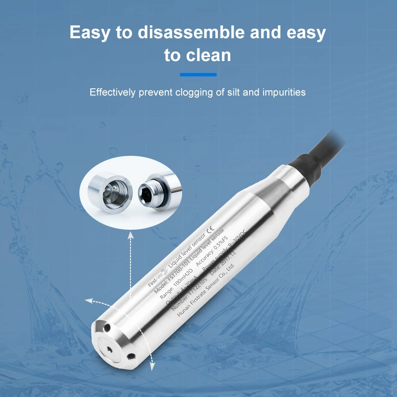 Hot Sale FST700-101 4-20mA or RS485 or 0-5VDC Signal Output 50M Range Liquid Level Switches