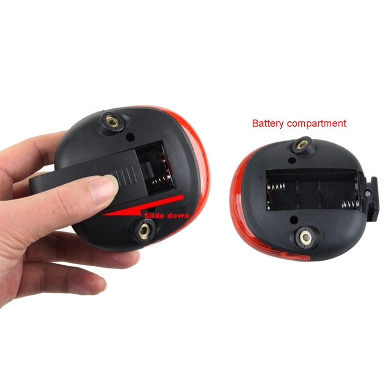 Bicycle Laser Tail Lamp Rechargeable Battery Bike Rear Light Brake LED Smart Rear Bike Light