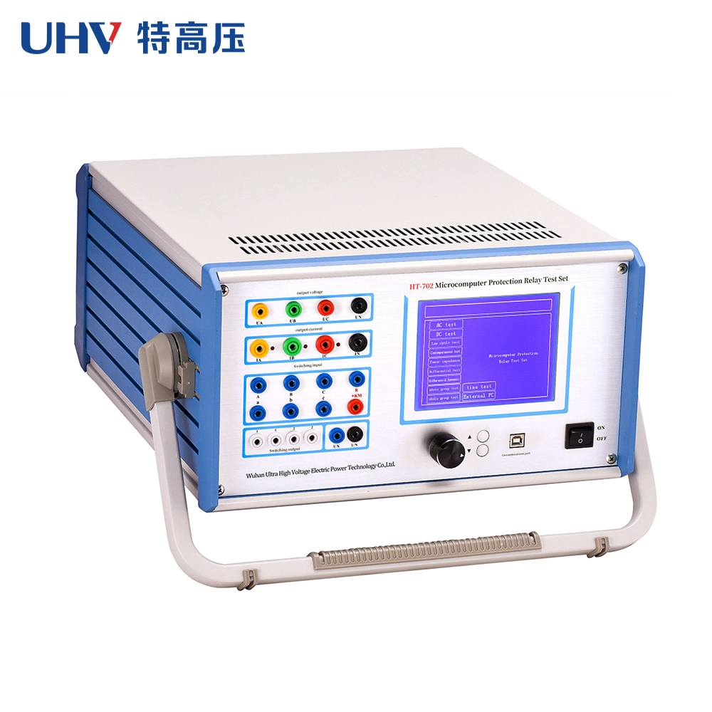 Ht-702 Portable Relay Protection Tester /Automatic Relay Protection Test System/Relay Test Set