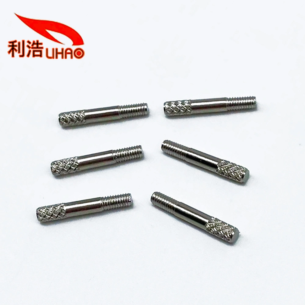 M2*16 Zinc-Plated Carbon Steel Double Spindle Threaded Rod Shaft/Axis