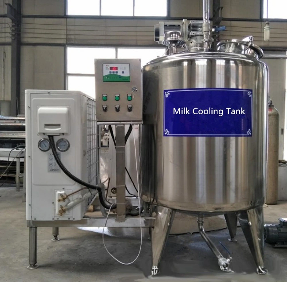 Depósito de leche de tanque de refrigeración de leche la leche cruda de depósito de almacenamiento en silo