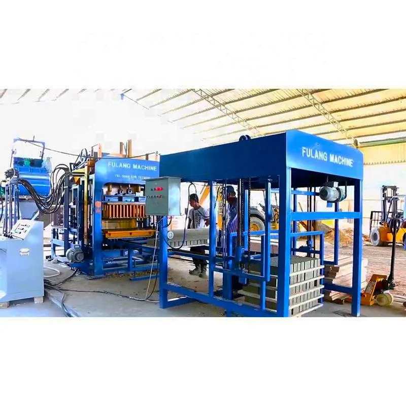 Fly Ash Hollow Paving Curbstone Solid Cement Concrete Brick Making Machine