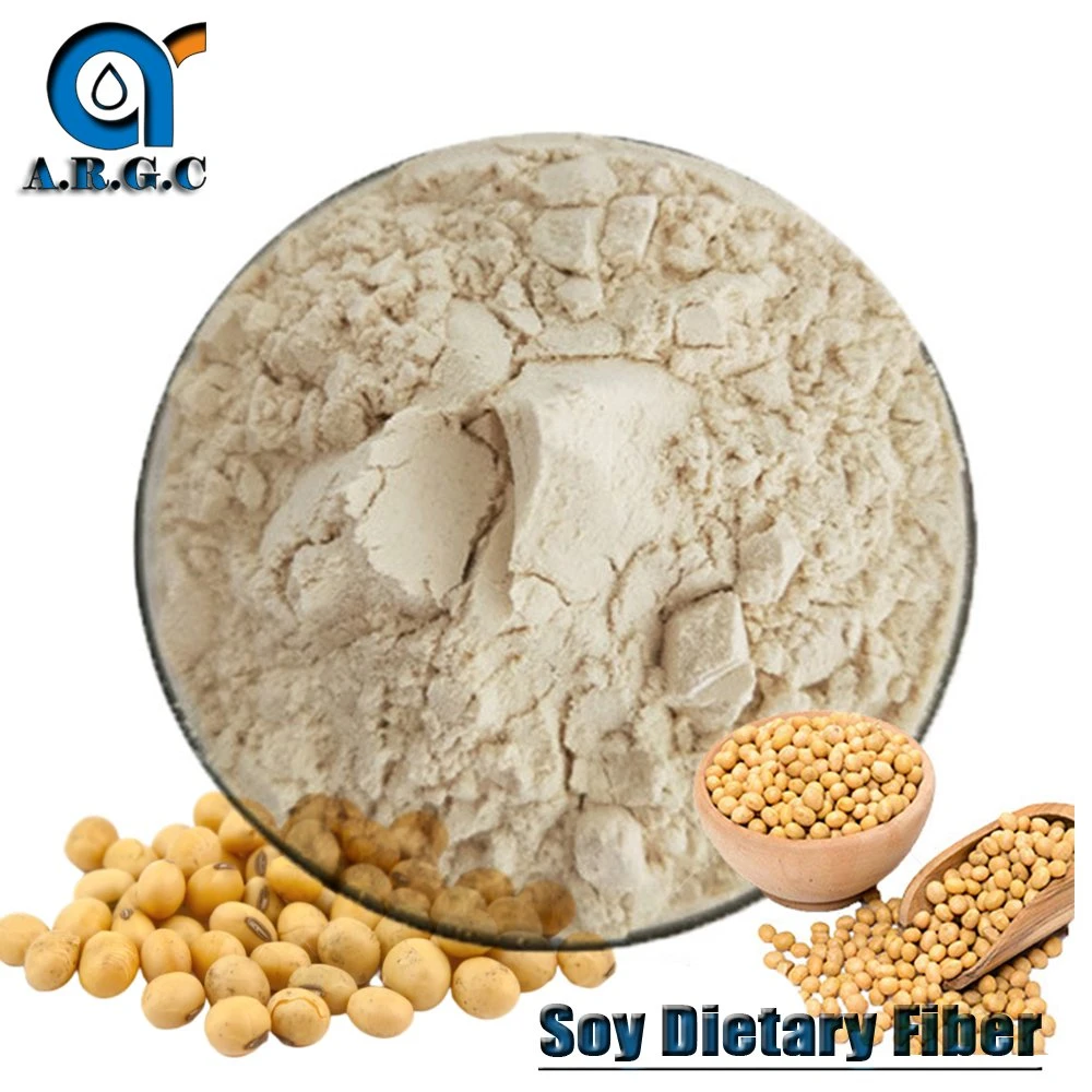 Sterilized Halal Certificate Soya Dietary/ Dietary Soya Fiber/ Soy Dietary Fiber 100 Mesh Strong Water Absorption for Bakery