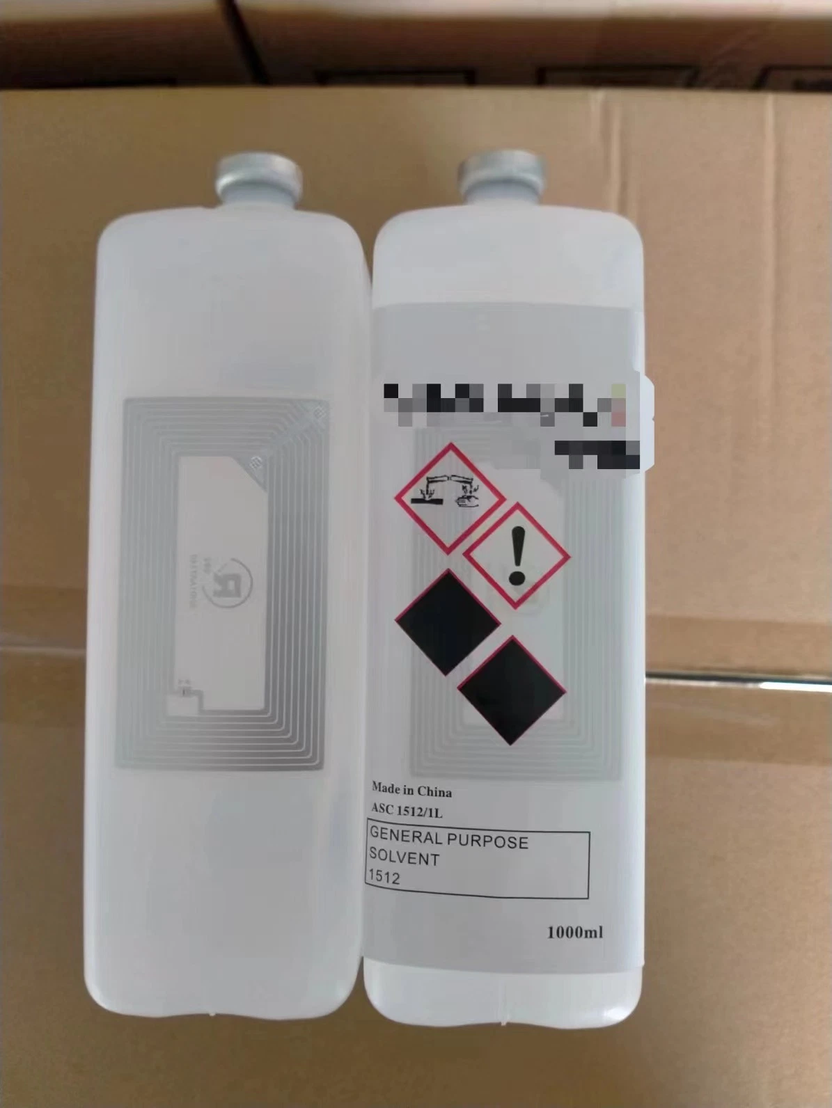 Compatible 1000ml Solvent 1512 Solvent 1558 with RFID Chip for Linx Printer