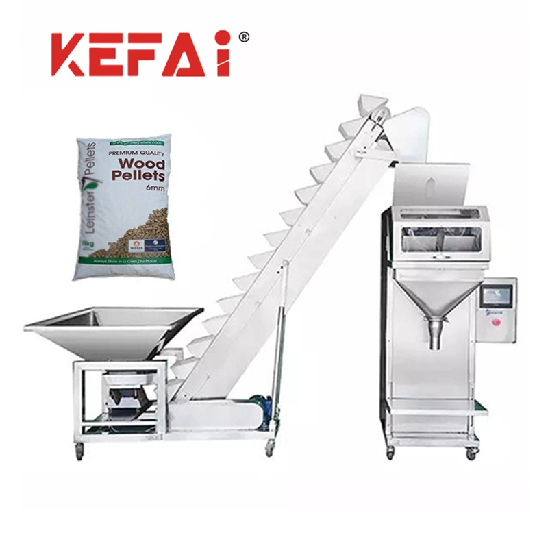 Kefai Weighing Filling Machine with Lift Conveying Particles Manufacture