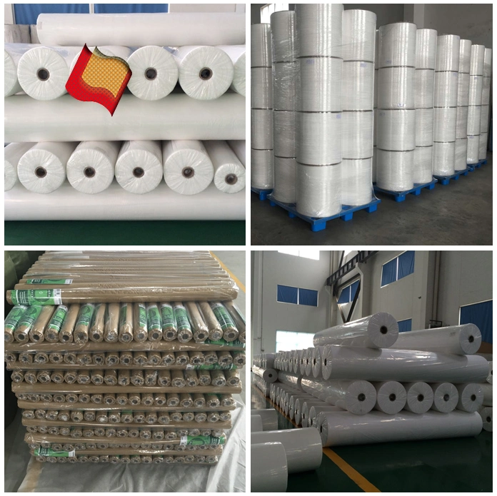 Hospital Textile Anti-Static Treatment 40gr/45gr Waterproof SMS Nonwoven Fabric