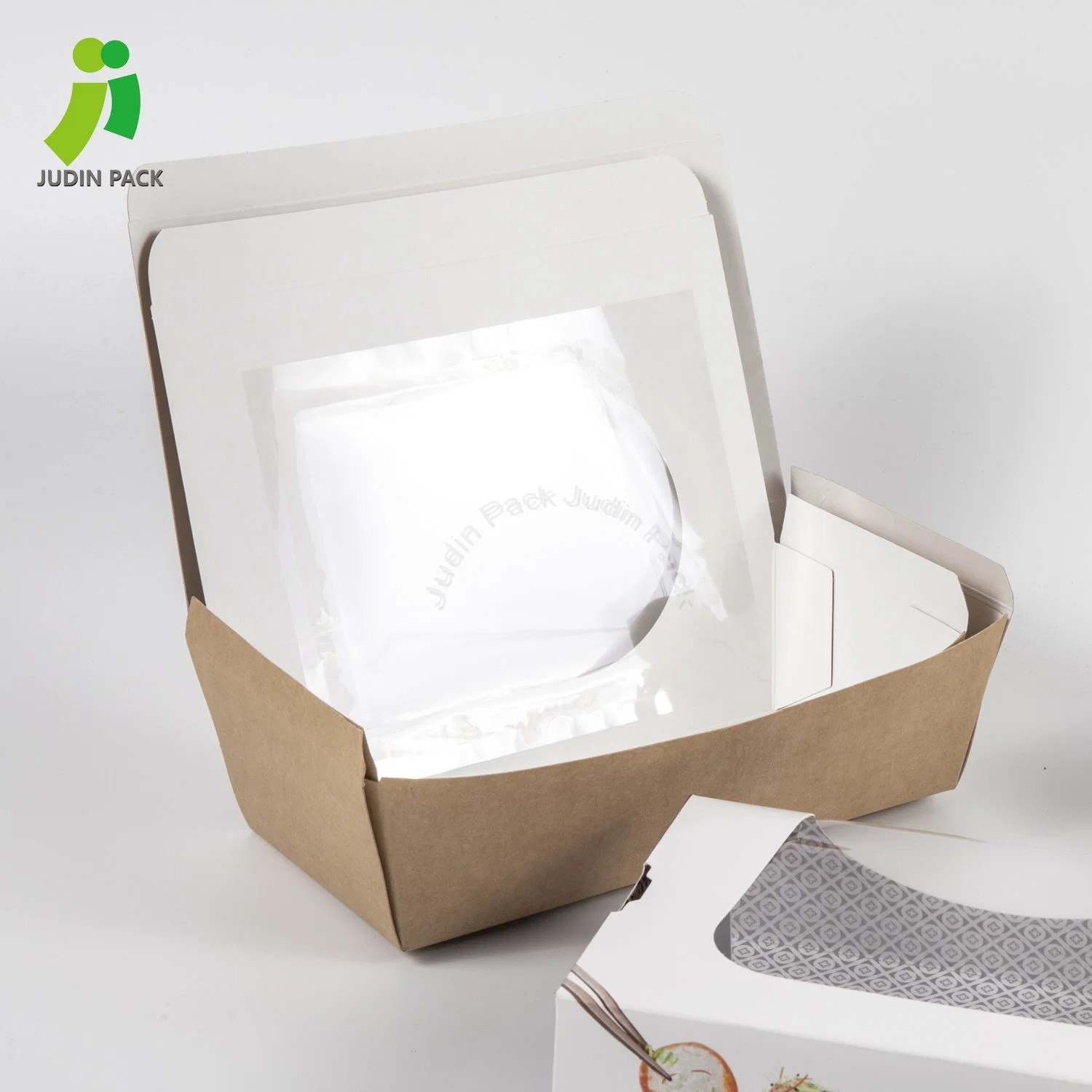 Wholesale/Supplier Custom Disposable Kraft Paper Packaging Take out Food Box