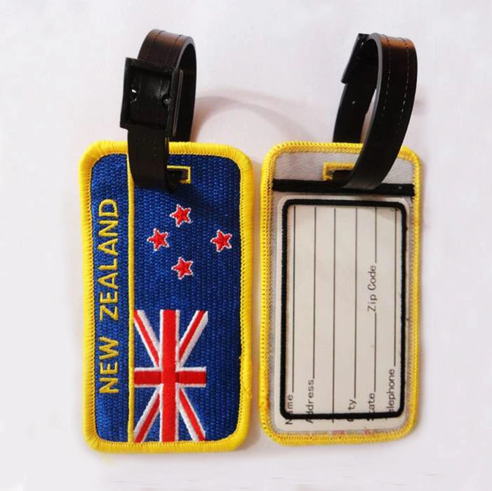 PVC Airplane Suitcase Luggage Tags Identification Card Suitcase Tag for Travel