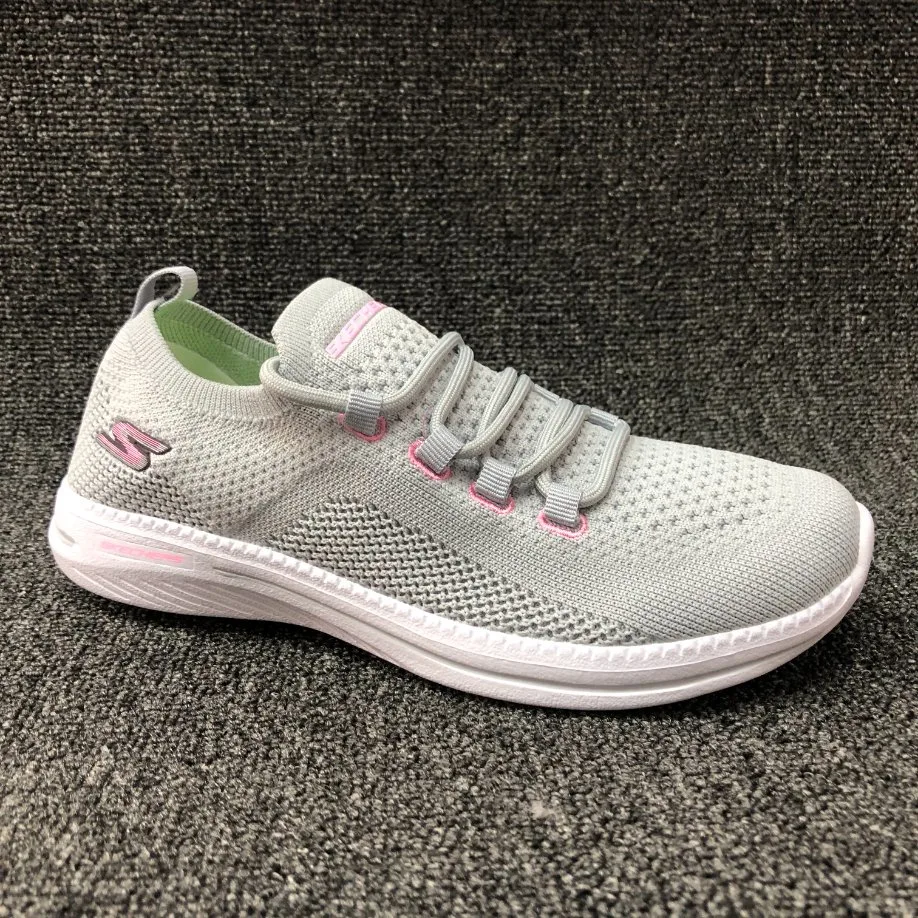 Herbst Fliegen Strick Mesh Breakable Sneakers Mode Strapazierfähige Outdoor-Damen Freizeitschuhe