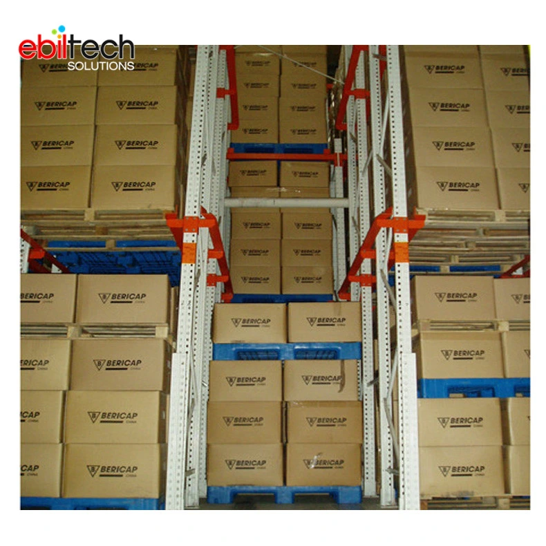 Steel Rack Drive-Through Type Plastic Pallet Storage Racks