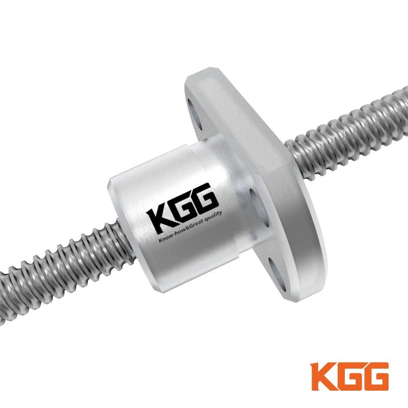 Kgg 8mm Diameter Cold Rolling Ball Screw for Linear Actuators (GT Series, Lead: 2.5mm, Shaft: 8mm)