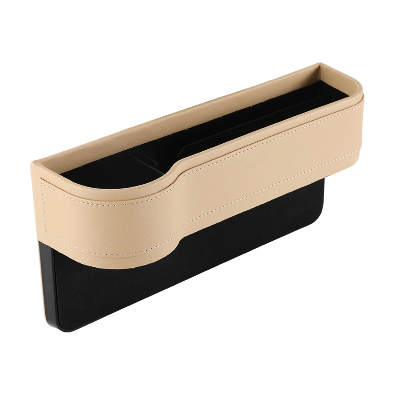 Soporte para tazas pequeño multifuncional Caja de almacenamiento para coches Organizador de hueco de asiento Wbb14497