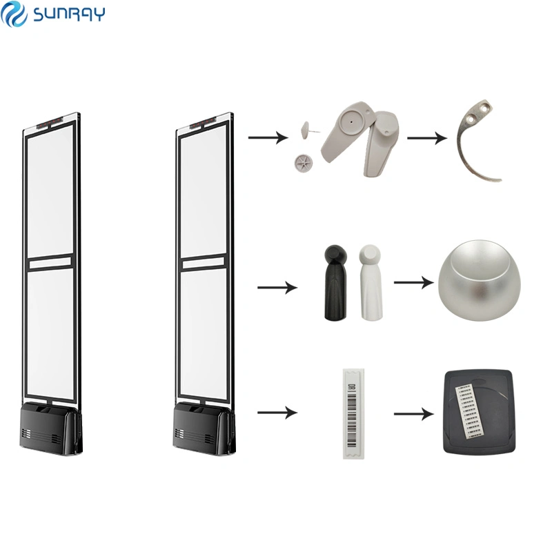 Am Security Gates Acrylic 58kHz Anti-Theft EAS Alarm System for Retail Store