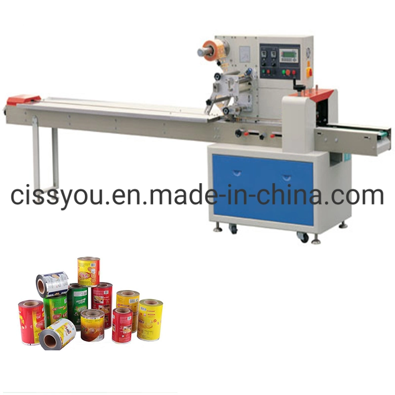 Rotary Ice Candy Packing Machine for Biscuit Towels Tissues