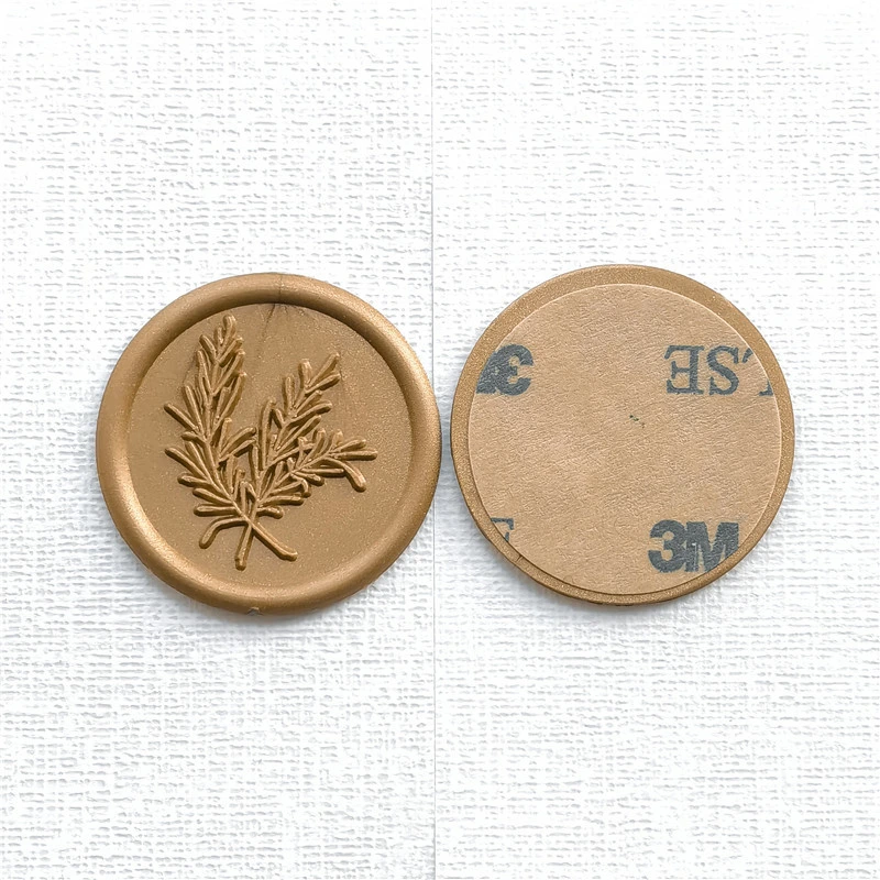 Eco-Friendly Wax Sticker Decorative Wedding Wax Seal Sticker