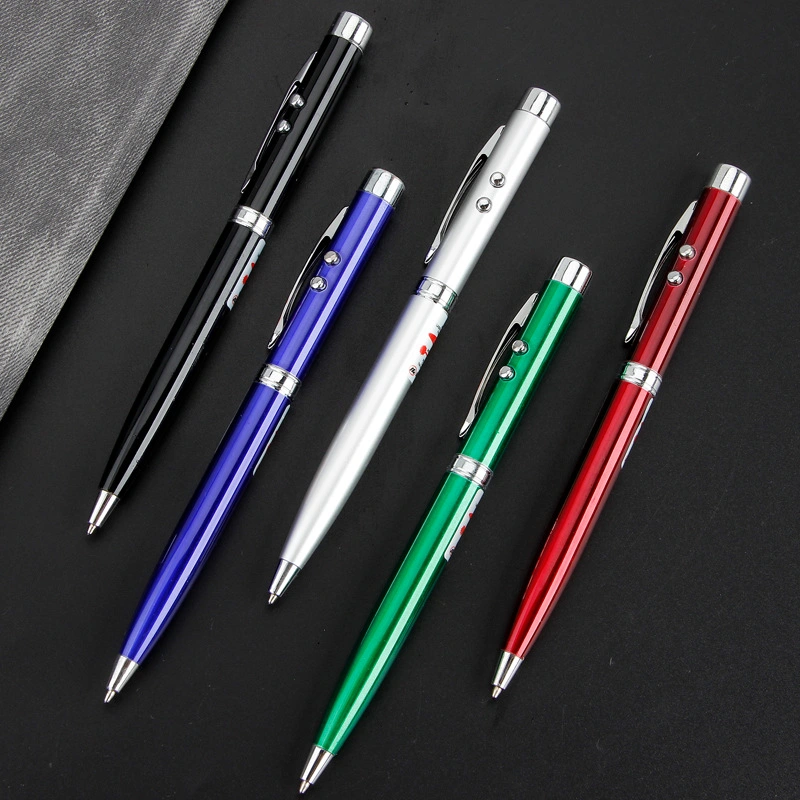 UV LED Light Ballpoint Pen with Lighter Point Promotional Ball Point Pen