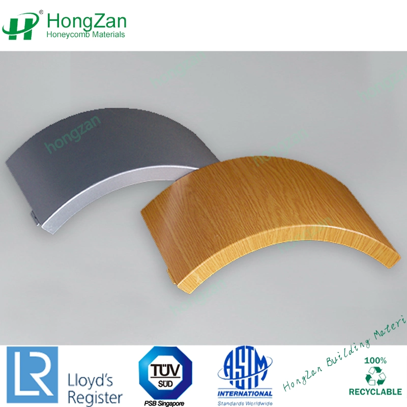 Arc Aluminum Honeycomb Panel/Aluminum Veneer Decoration Panel