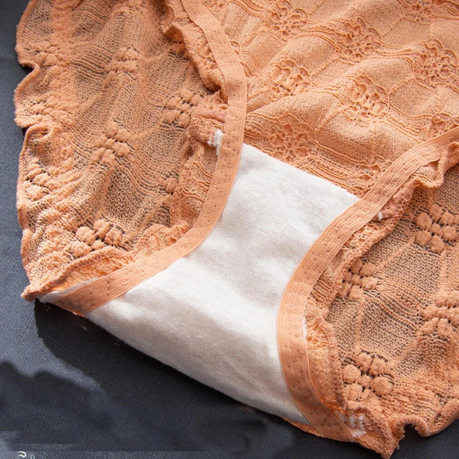 Damen Bakteriostatische Baumwolle Schritt Midwaist Unterwäsche Antibakterielle Unterwäsche