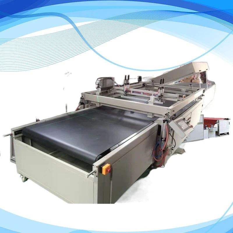 Roll to Roll Silk Screen Printing Machine for Satin Ribbons/Woven/Label/Lanyards