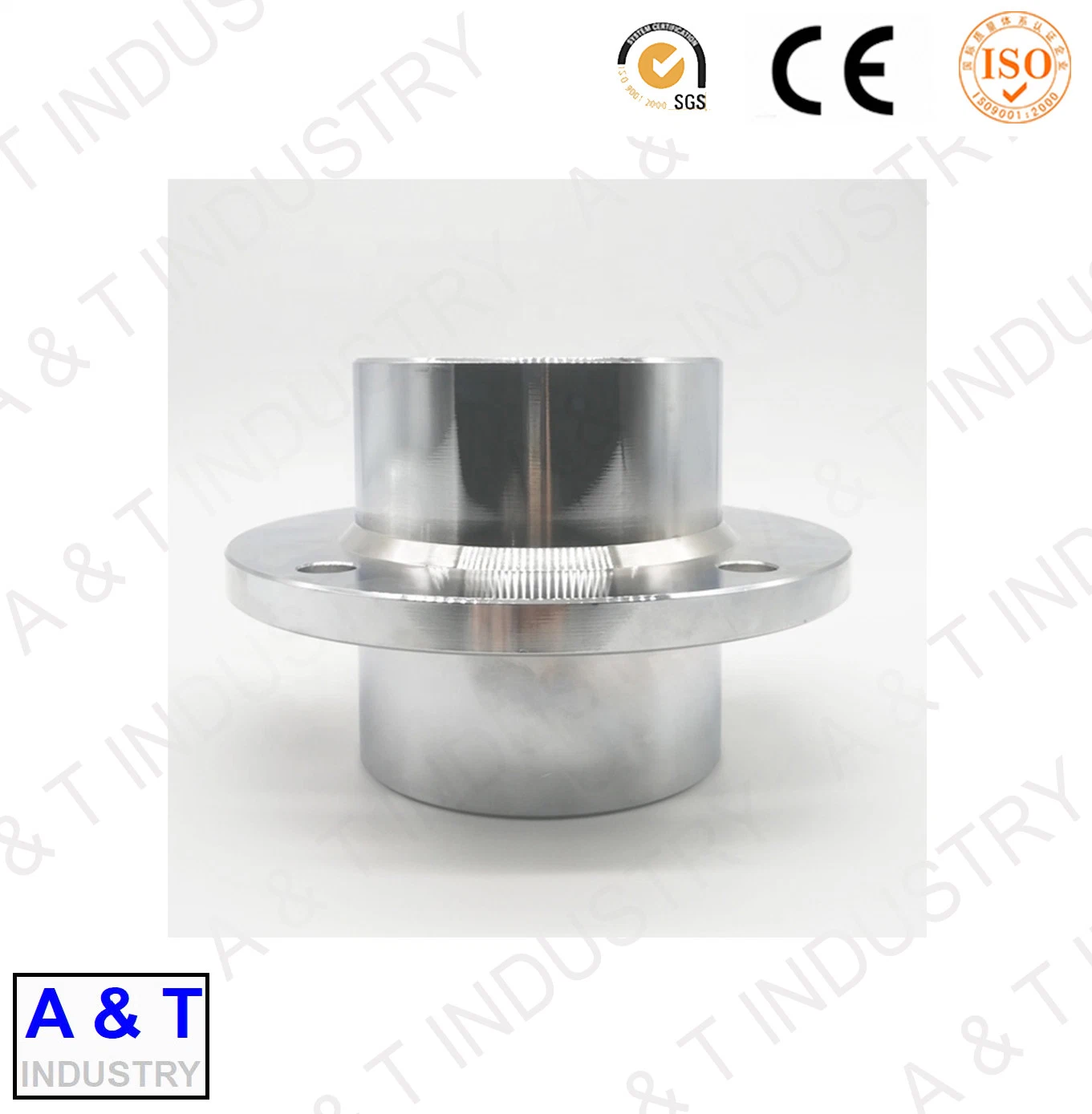 Metric Supplier Industrial Pipe Adapter Collar Forged Forging 6 Hole DIN Carbon Steel Plate Flange