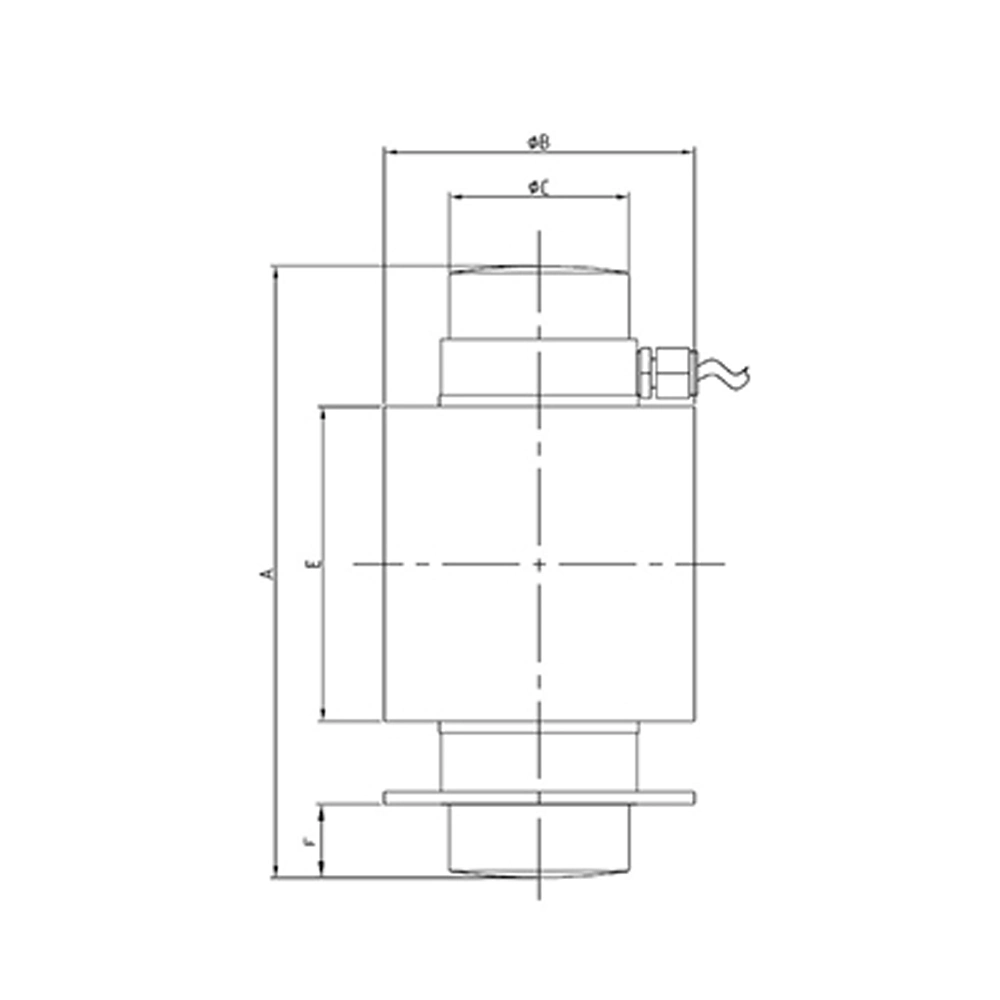 OIML Approved Zsfy C16 Zemic Keli Column Compression Load Cell