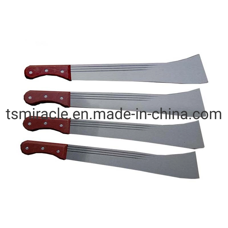 Fábrica de machetes Herramientas agrícolas de hardware exportación África cuchillo de caña de azúcar M206