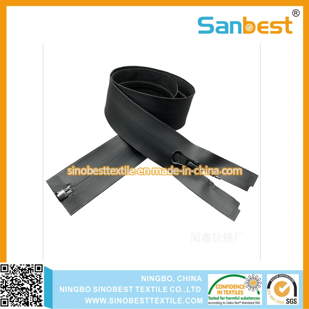 High quality/High cost performance  Waterproof Nylon Zipper for Garments