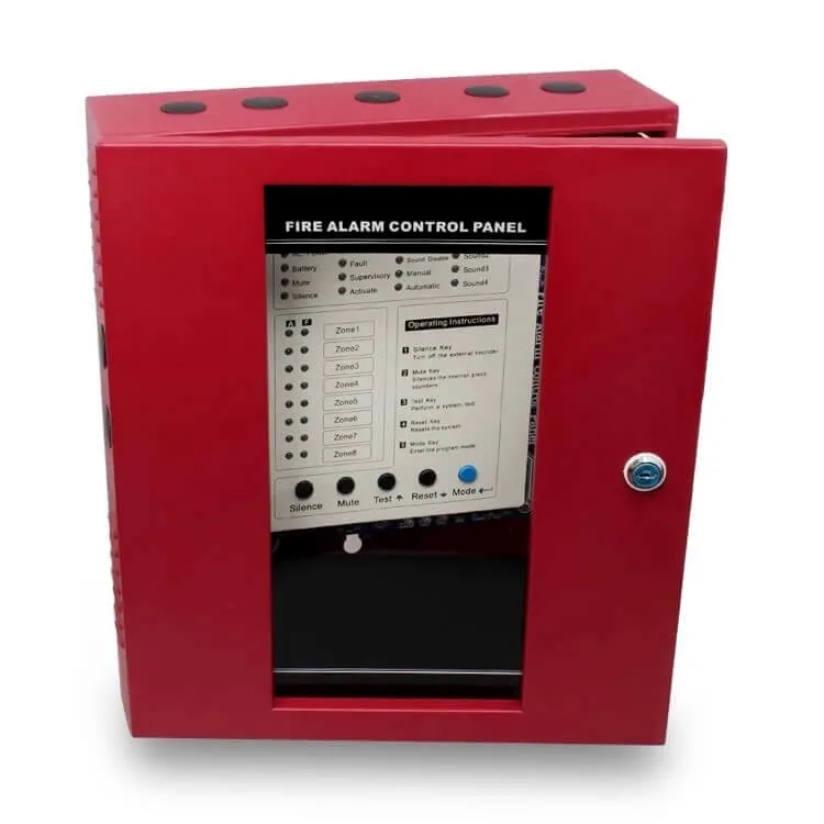 Sumring 2 4 Wire Conventional Fire Alarm System 16 Zone Control Panel