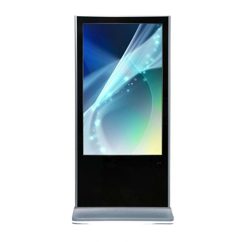 55 Inch Restaurant Self Service Ordering Payment Floor Stand Interactive Flat Panel