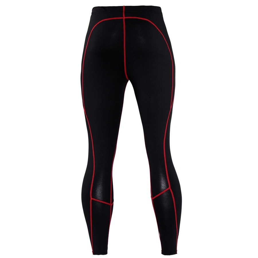 Solid Line Hombre Entrenamiento ajustado PRO Deportes Fitness Sweat de running Pantalones de secado rápido que repelen el sudor