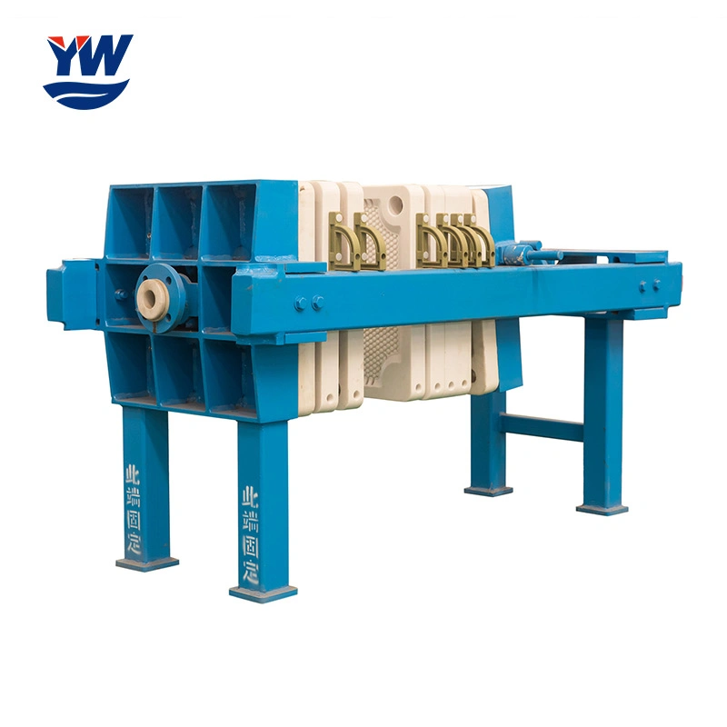 Yuwei Manual Small Filter Press for Sand Trap Wastewater Treatment