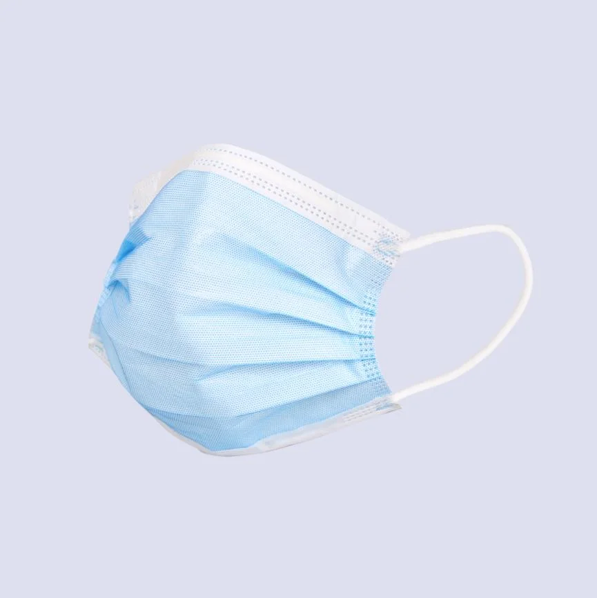 China Manufacturer Medical Non-Woven Disposable Surgical Face Mask with Customized Packing