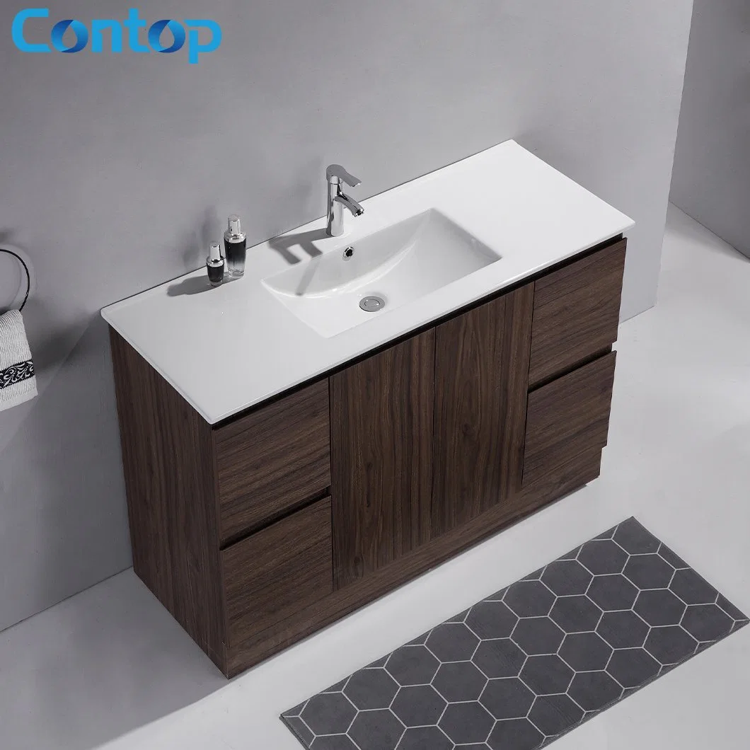 Fashionable Professional Makeup European Bathroom Cabinet Bath Vanity