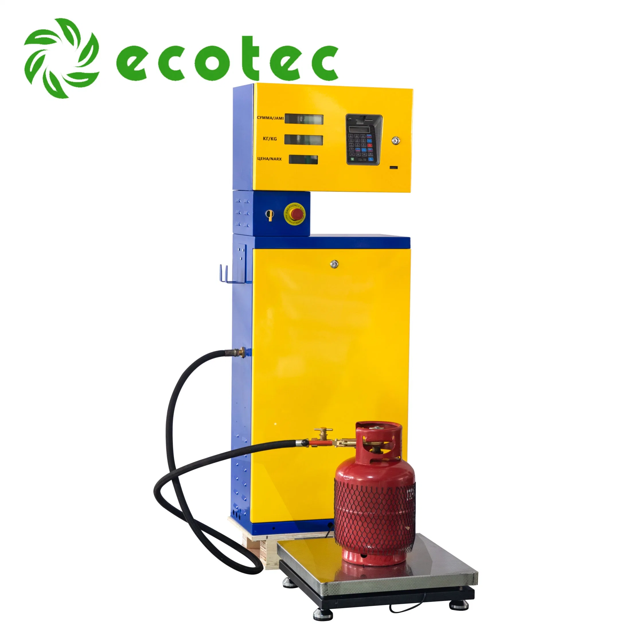 نظام تطبيقات الوقود الإضافي المجاني مع ميزان تعبئة غاز البترول المسيء Ecotec LPG