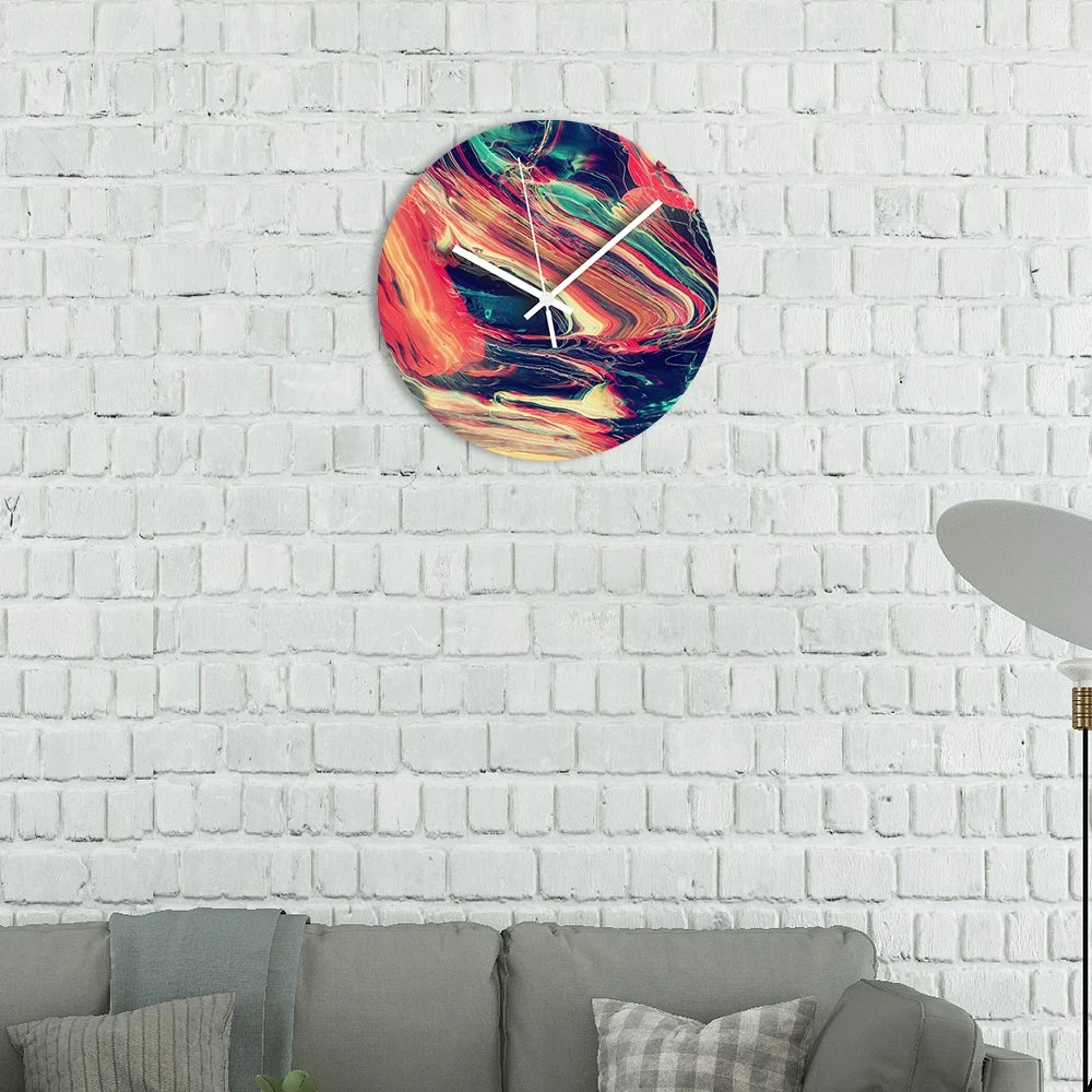 Silent Mechanismus Home Decor Geschenk Vinyl Schallplatte Wanduhr