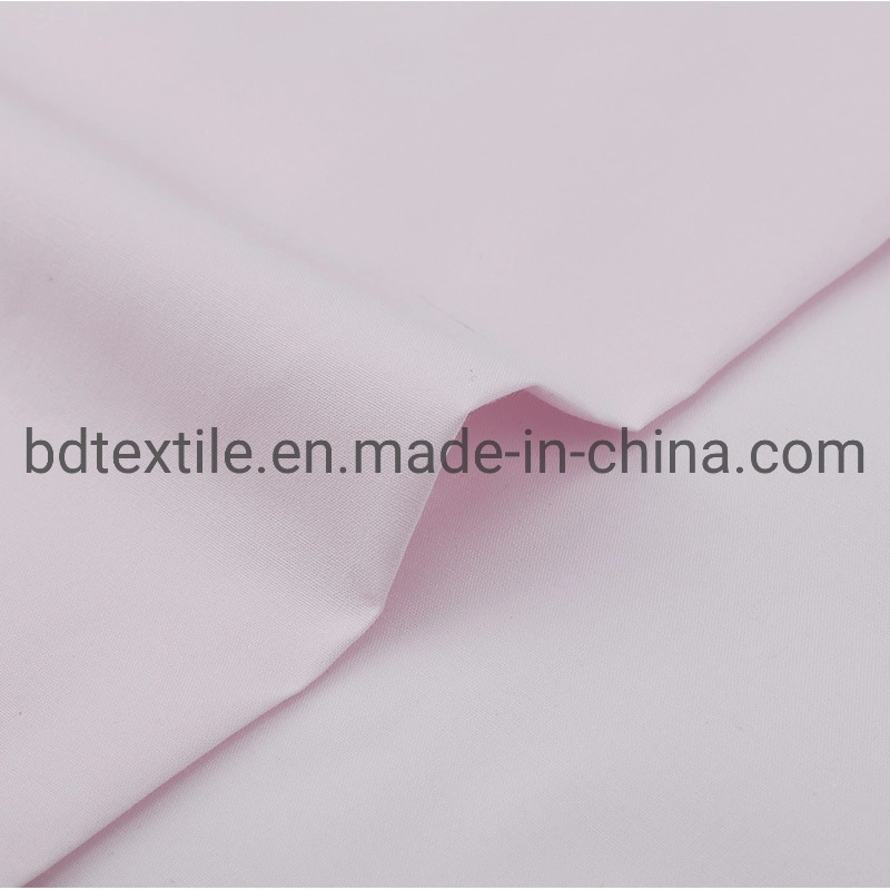 Poly Cotton Poplin Textile Fabric White Fabric for Shirt