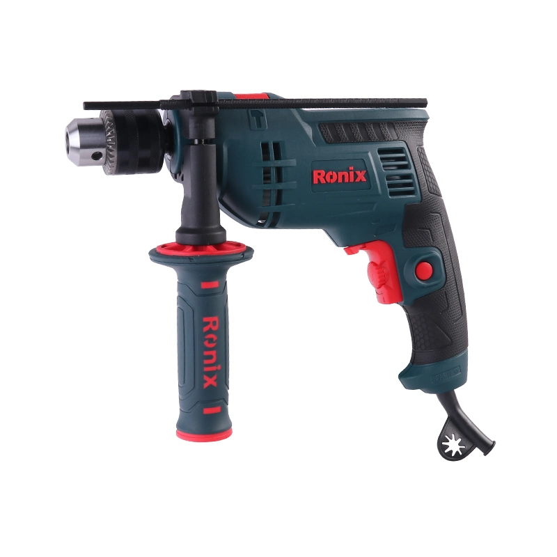 Ronix 2211 Compact Design of Corded Drill Compact and Lightweight Design Variable Speed Trigger Switch Impact Drill